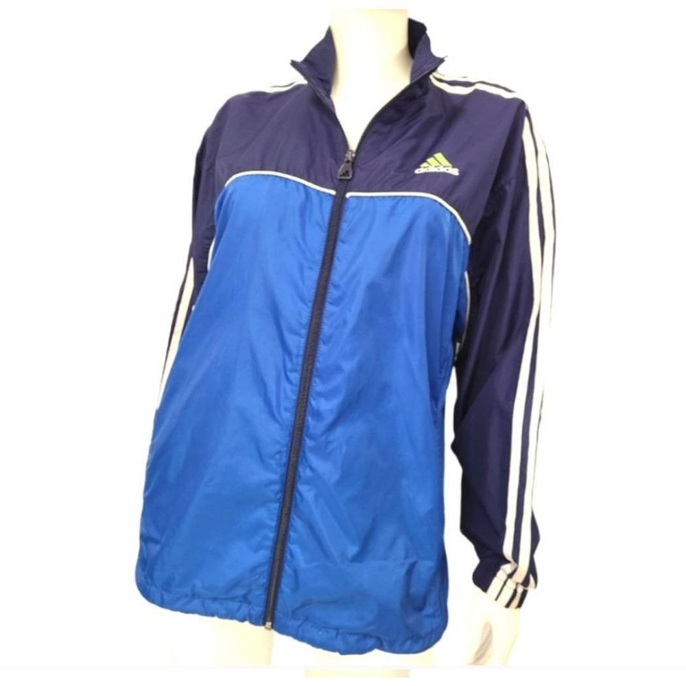 Adidas Blue Running Jacket Large - image 3